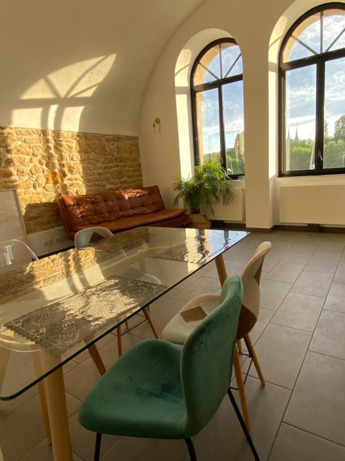 Ferienwohnung Luxury Loft Metz Exterior foto