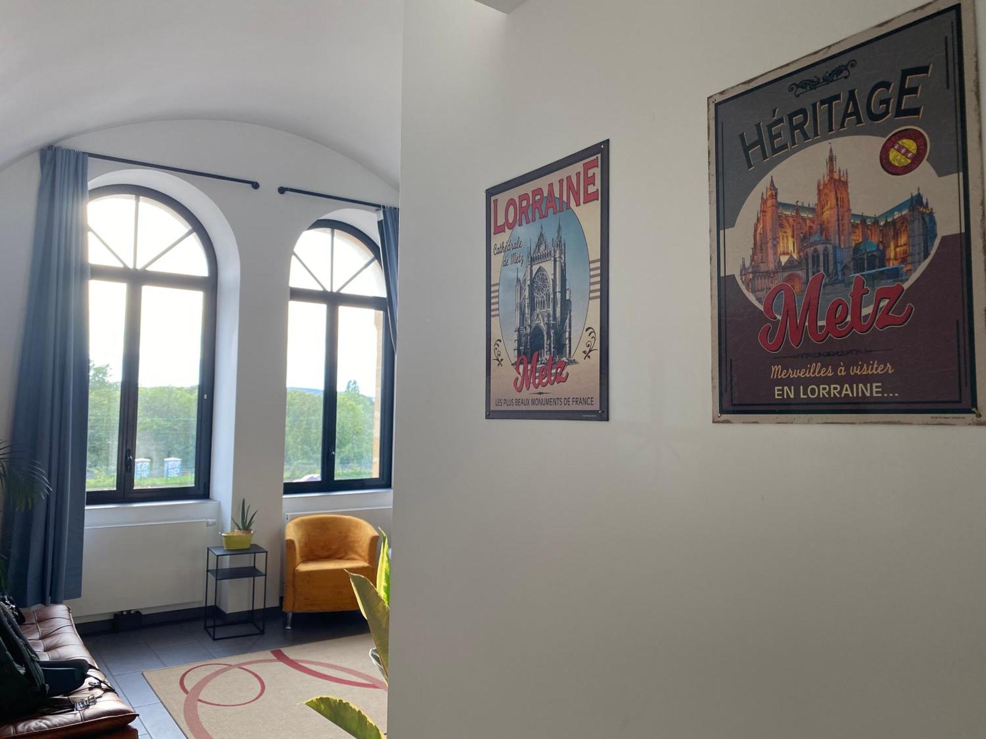 Ferienwohnung Luxury Loft Metz Exterior foto